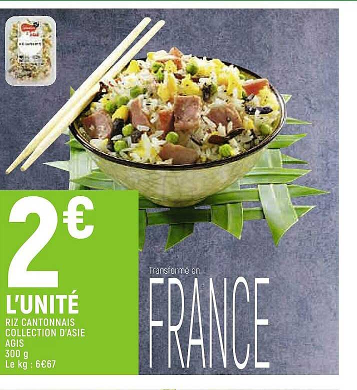 Riz Cantonnais Collection D'asie Agis