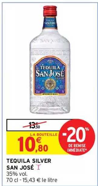 tequila silver san josé