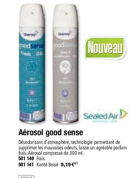 Aérosol Good Sense Sealed Air