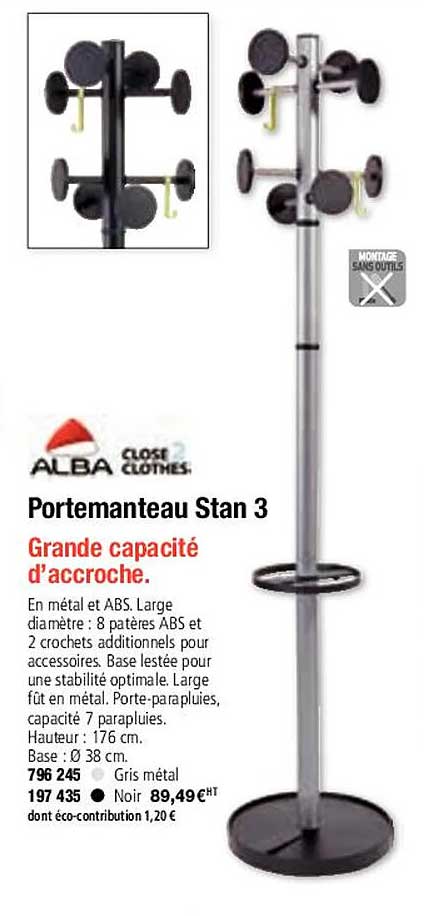 alba close clothes portemanteau stan 3