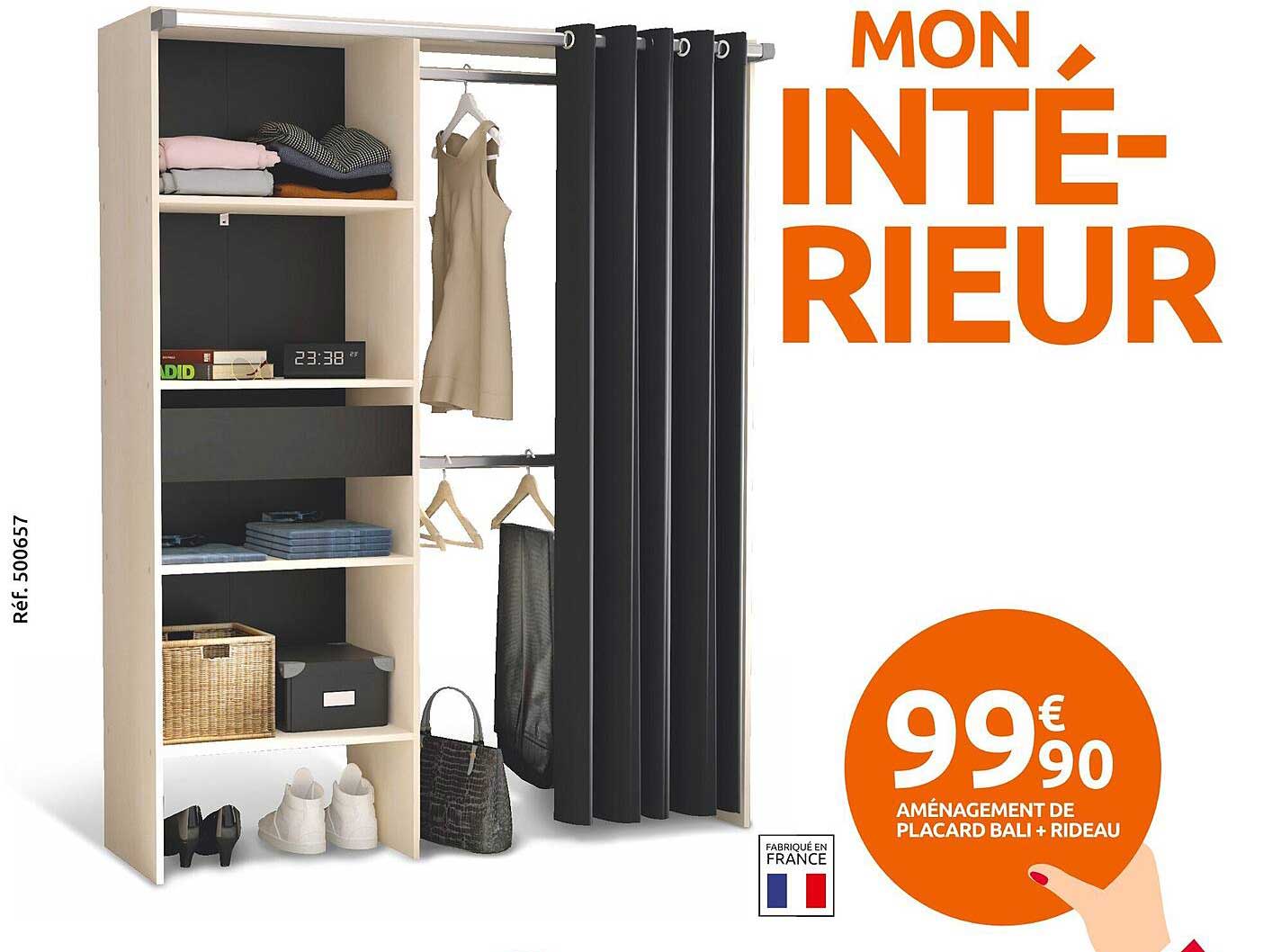 Dressing Avec Rideau Mr Bricolage