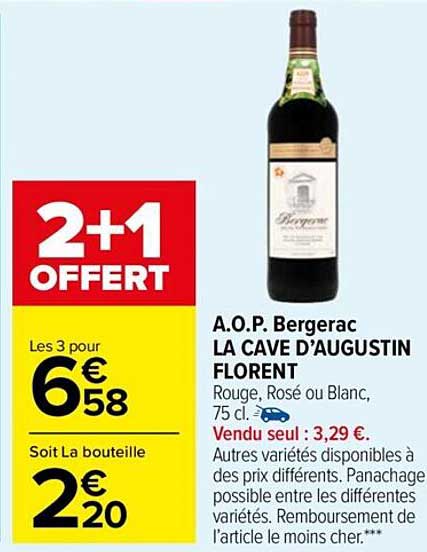 aop bergerac la cave d'augustin florent