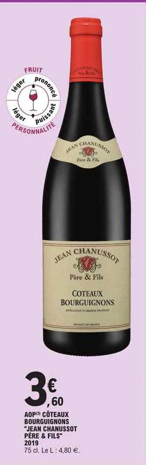 aop côteaux bourguignons "jean chanussot père & fils"