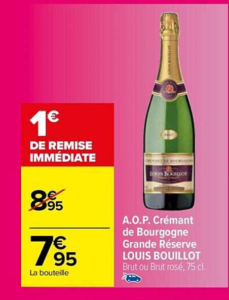 aop crémant de bourgogne grande réserve louis bouillot