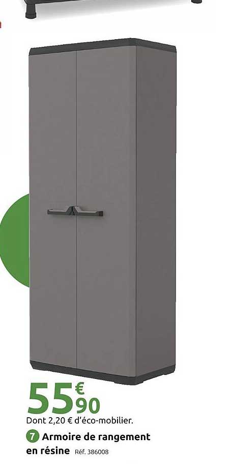 Armoire De Rangement En Résine