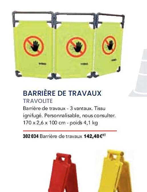 Barrière De Travaux Travolite