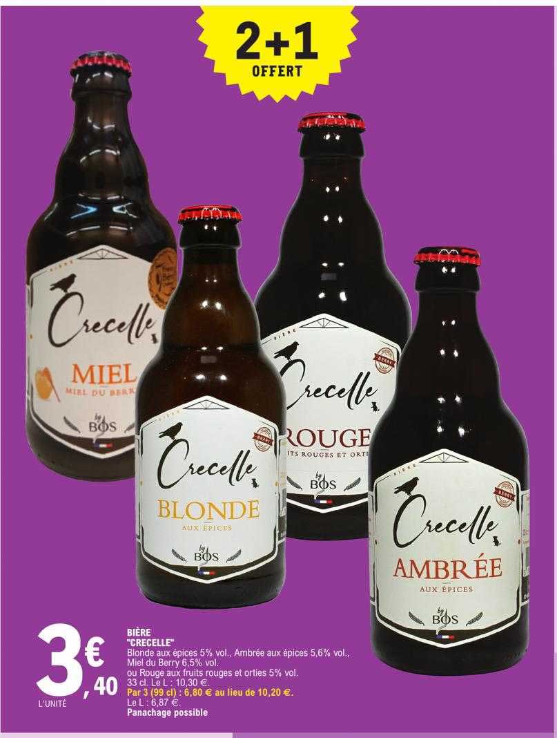 bière crecelle