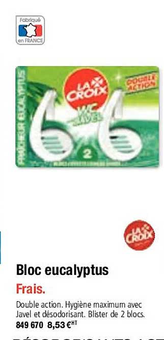 Bloc Eucalyptus Frais La Croix