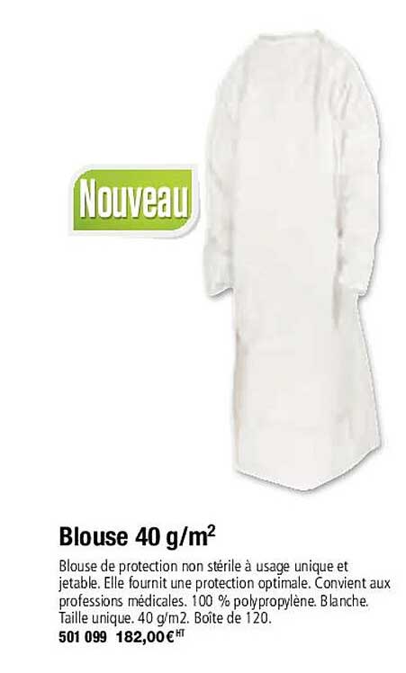 blouse 40 g-m2
