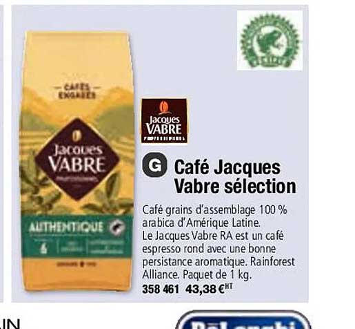 café jacques vabre sélection