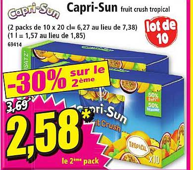 capri-sun fruit crush tropical