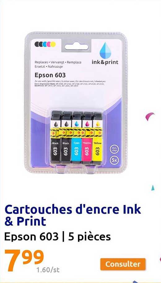 cartouches d'encre ink & print