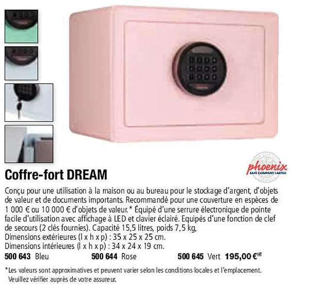 coffre-fort dream