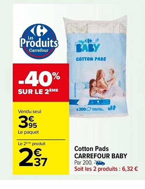 cotton pads carrefour baby