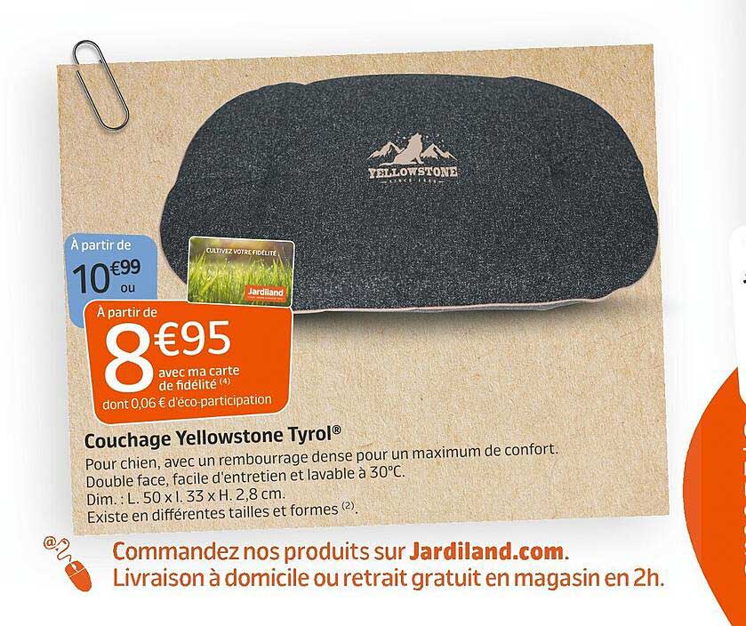 couchage yellowstone tyrol