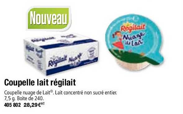 Coupelle Lait Régilait