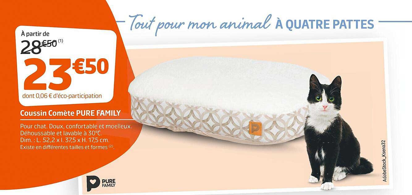 Coussin Comète Pure Family