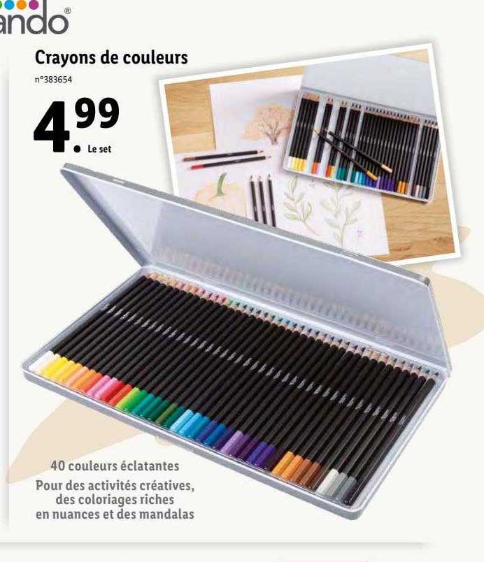 crayons de couleurs crelando
