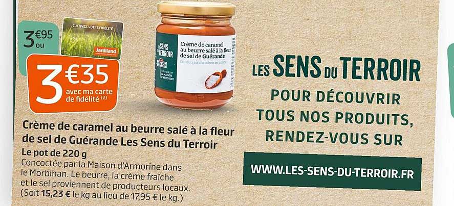 crème de caramel au beurre salé à la fleur de sel de guérande les sens du terroir