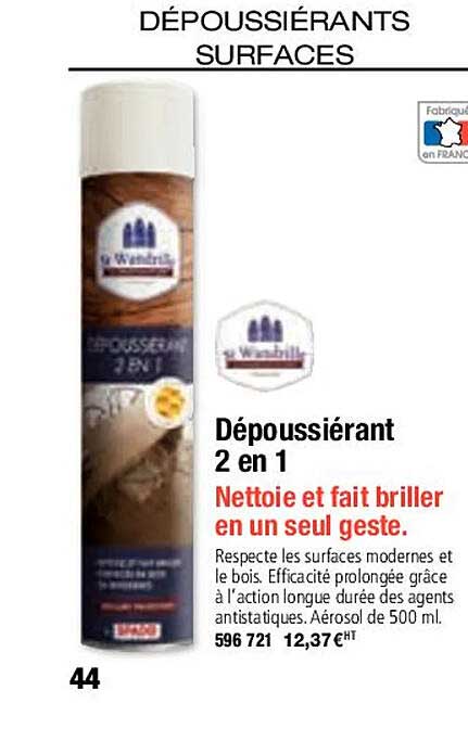 dépoussiérant 2en1