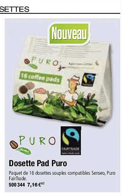 dosette pad puro