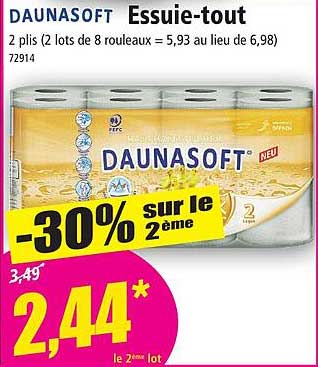 essuie-tout daunasoft