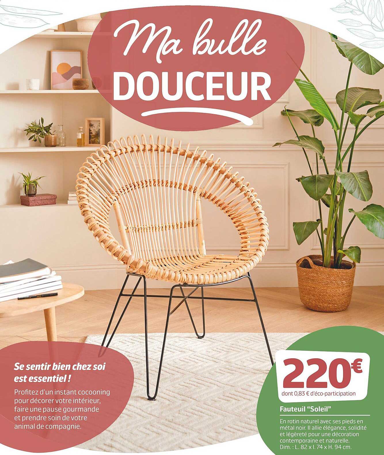 Fauteuil "soleil"
