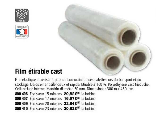 film étirable cast