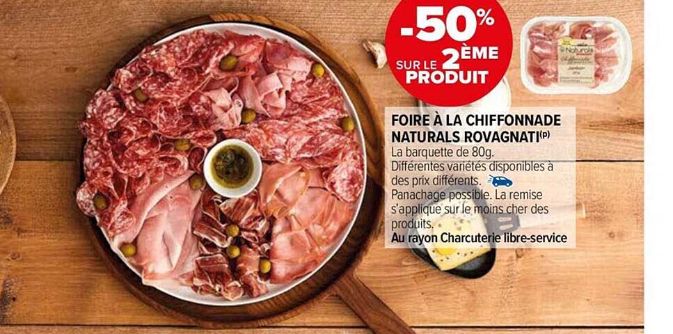 Foire à La Chiffonnade Naturals Rovagnati