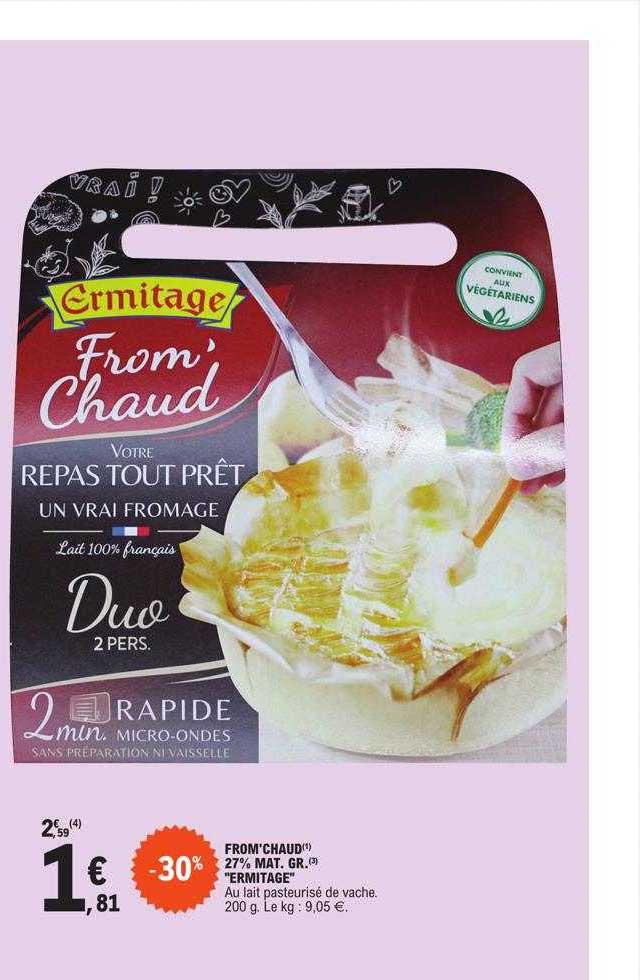 From'chaud 27% Mg Ermitage