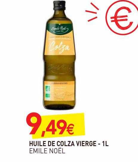 huile de colza vierge emile noël - 1 l