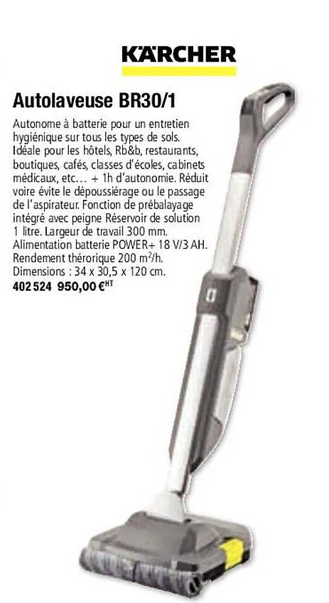 Kärcher Autolaveuse Br30-1