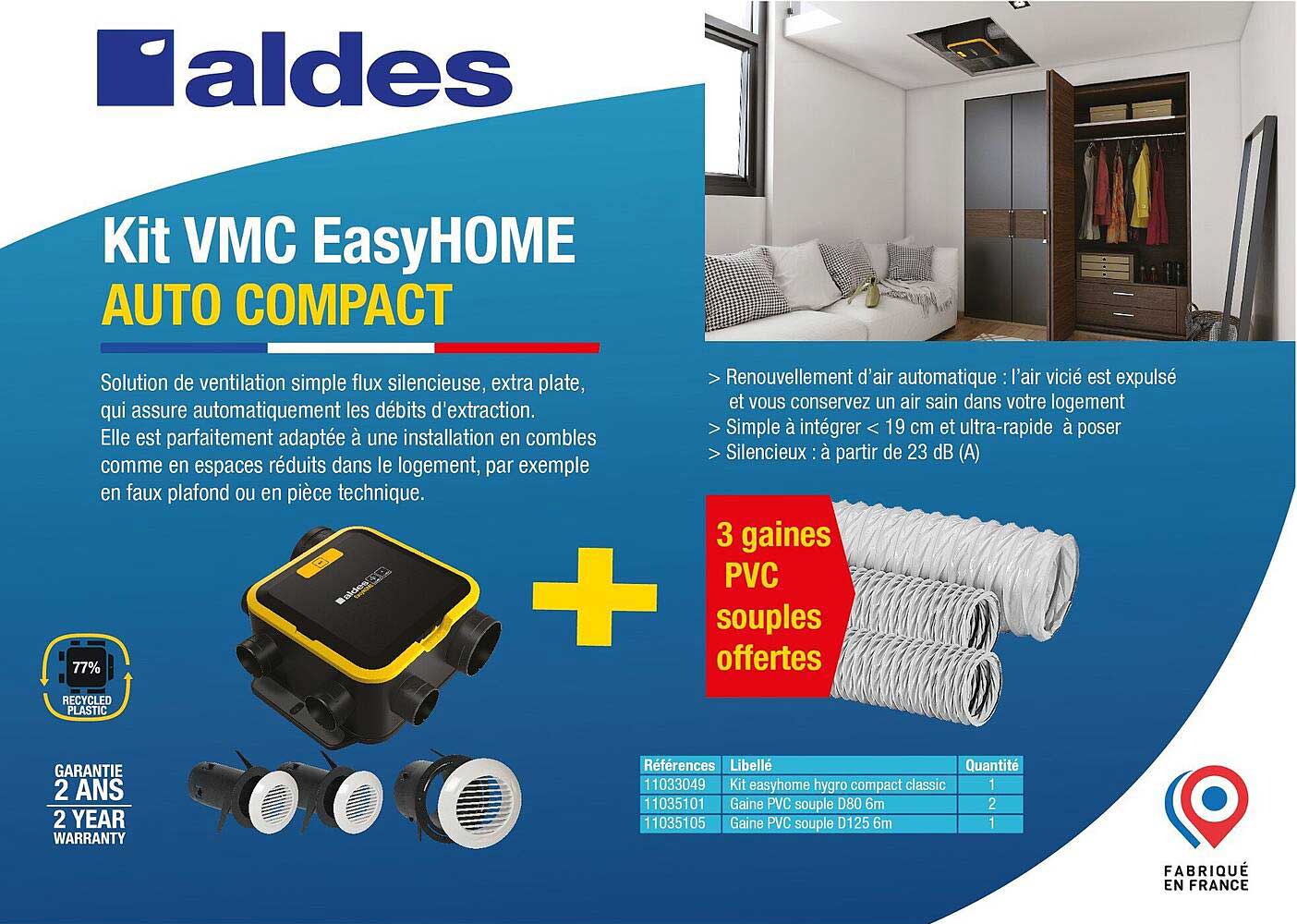 kit vmc easyHOME auto compact