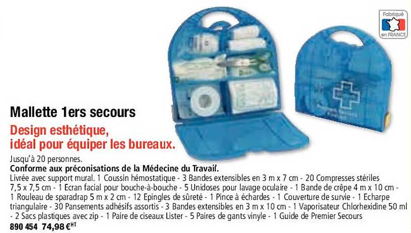 mallette 1ers secours