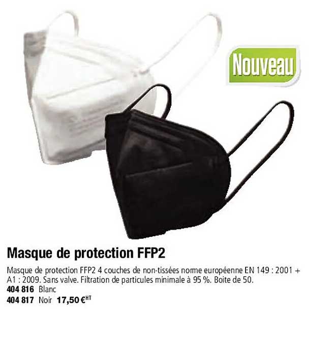 masque de protection ffp2