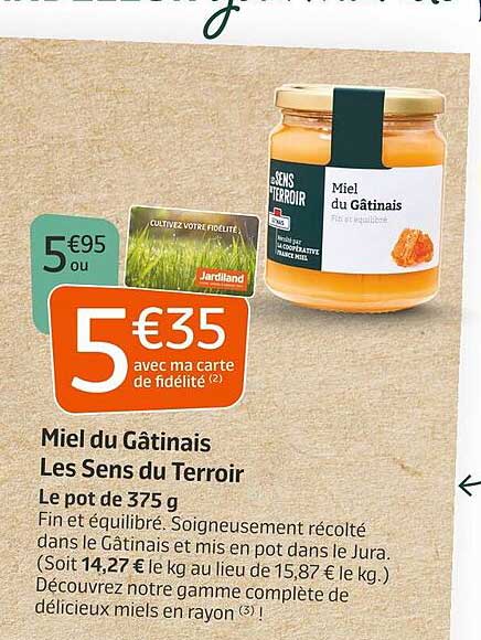 miel du gâtinais les sens du terroir