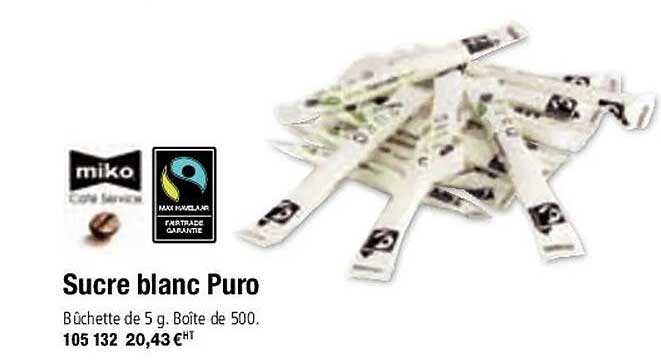 miko sucre blanc puro