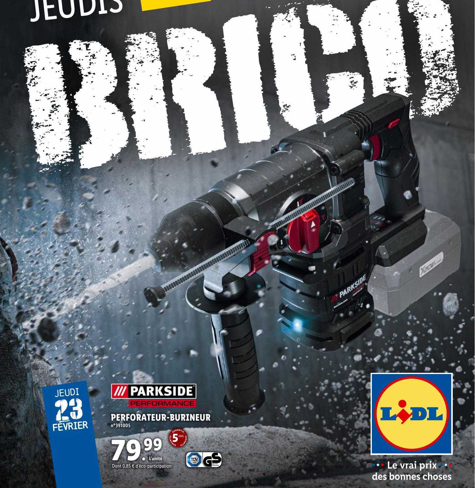 perforateur-burineur parkside