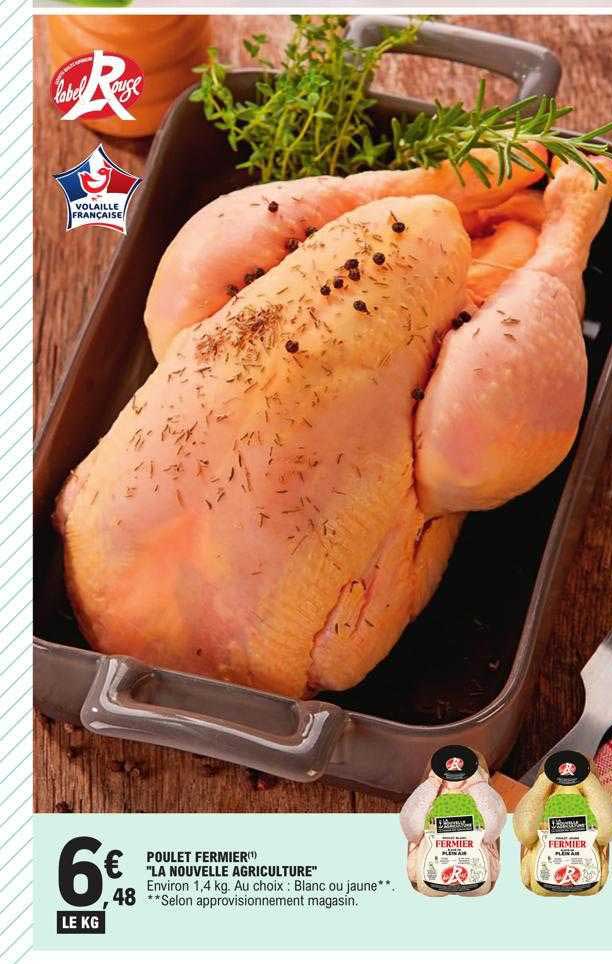 poulet fermier "la nouvelle agriculture"
