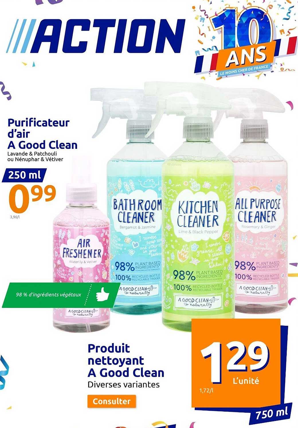 Produit Nettoyant A Good Clean