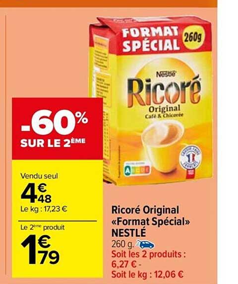 ricoré original "format spécial" nestlé