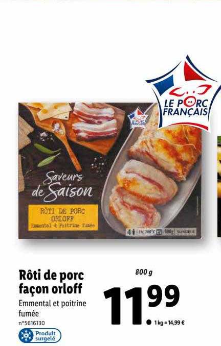 rôti de porc façon orloff