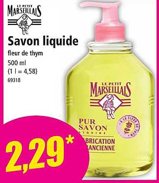 Savon Liquide Le Petit Marseillais