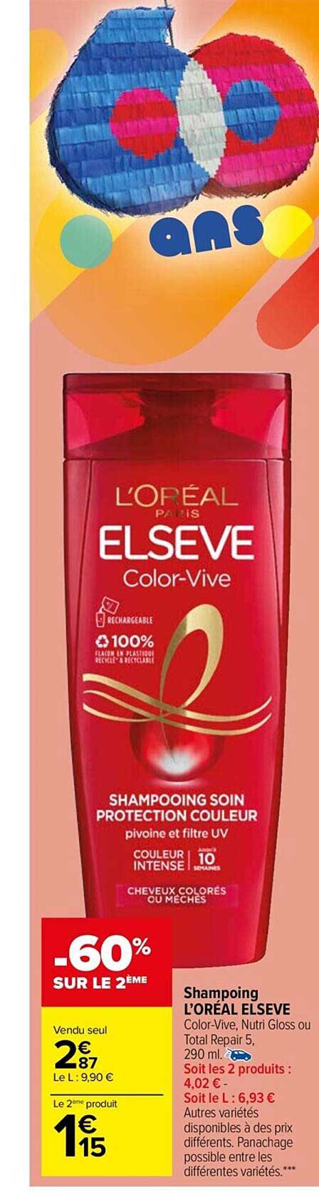 Shampoing L'oréal Elseve