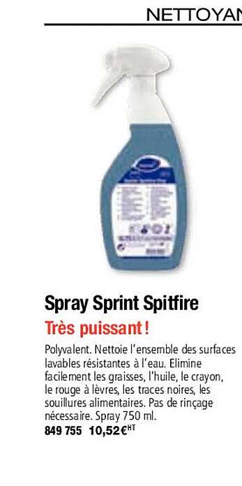 Spray Sprint Spitfire