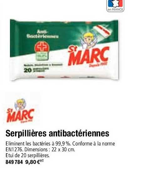st marc serpillières antibactérienne