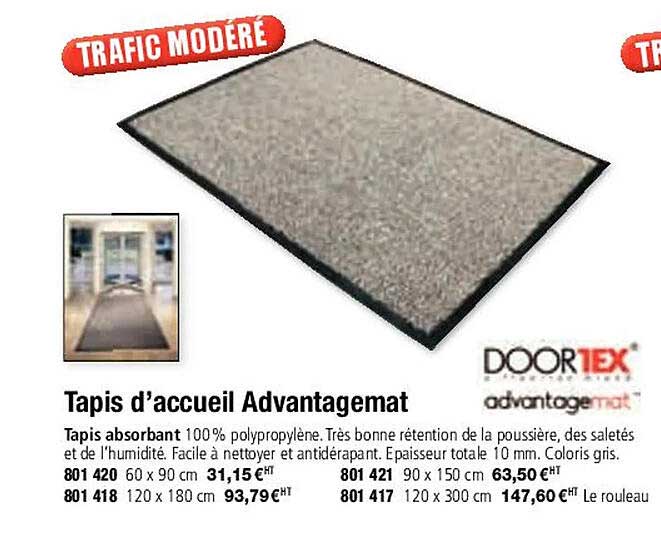 tapis d'accueil advantagemat doortex
