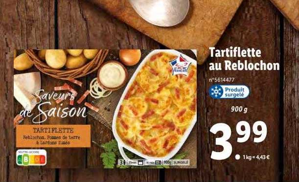 Tartiflette Au Reblochon