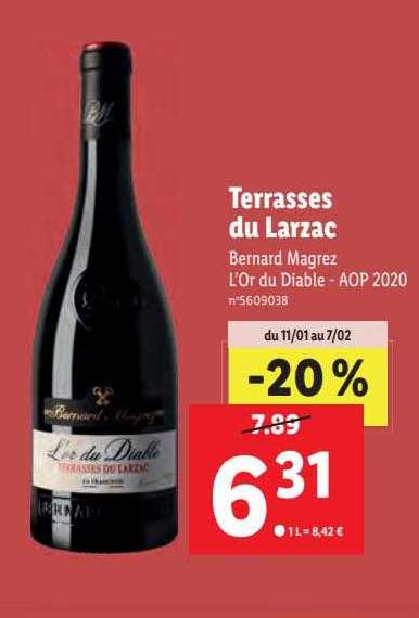 terrasses du larzan bernard magrez l'or du diable aop 2020