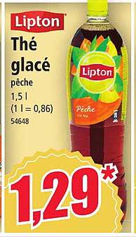 Thé Glacé Lipton